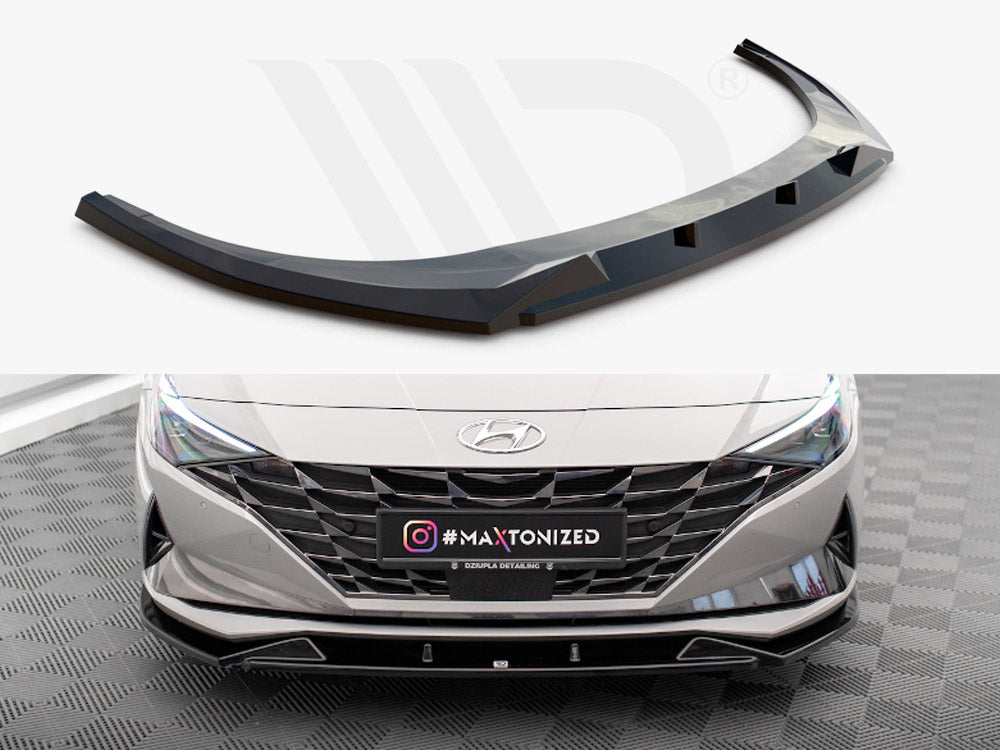 Maxton Design - FRONT SPLITTER HYUNDAI ELANTRA MK7