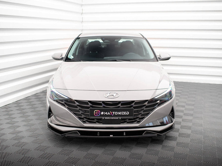 Maxton Design - FRONT SPLITTER HYUNDAI ELANTRA MK7