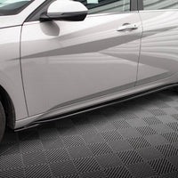 Maxton Design - SIDE SKIRTS DIFFUSERS HYUNDAI ELANTRA MK7
