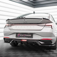 Maxton Design -REAR SPLITTER (VERTICAL BARS) HYUNDAI ELANTRA MK7