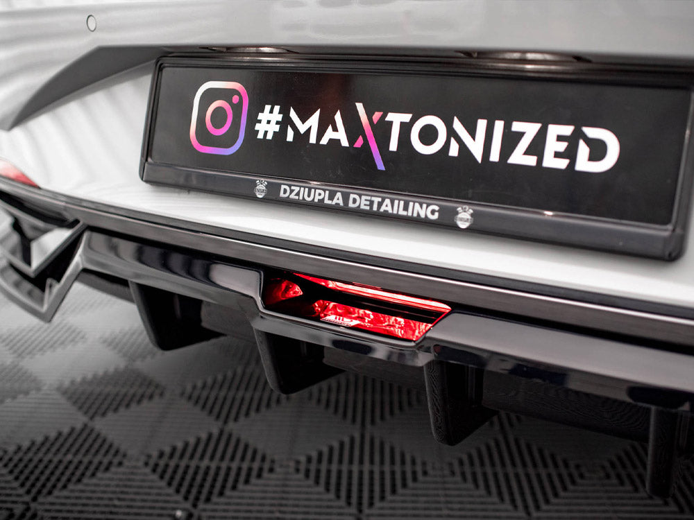 Maxton Design -REAR SPLITTER (VERTICAL BARS) HYUNDAI ELANTRA MK7
