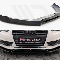 Maxton Design - FRONT SPLITTER V.2 AUDI A5 COUPE / SPORTBACK 8T FACELIFT