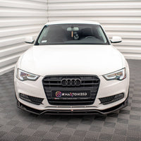Maxton Design - FRONT SPLITTER V.2 AUDI A5 COUPE / SPORTBACK 8T FACELIFT