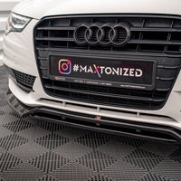 Maxton Design - FRONT SPLITTER V.2 AUDI A5 COUPE / SPORTBACK 8T FACELIFT