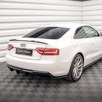 Maxton Design - REAR SIDE SPLITTERS AUDI A5 COUPE 8T FACELIFT