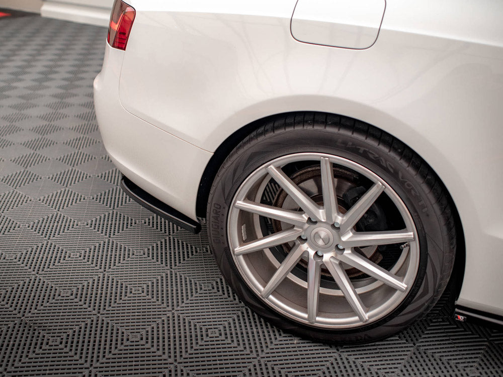 Maxton Design - CENTRAL REAR SPLITTER (VERTICAL BARS) AUDI A5 COUPE 8T FACELIFT
