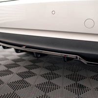 Maxton Design - CENTRAL REAR SPLITTER (VERTICAL BARS) AUDI A5 COUPE 8T FACELIFT