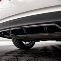 Maxton Design - CENTRAL REAR SPLITTER (VERTICAL BARS) AUDI A5 COUPE 8T FACELIFT