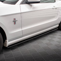 Maxton Design - SIDE SKIRTS DIFFUSERS FORD MUSTANG MK5 FACELIFT