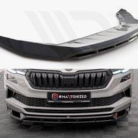 Maxton Design - FRONT SPLITTER SKODA KAROQ SPORTLINE MK1 FACELIFT