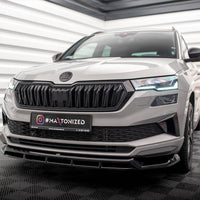 Maxton Design - FRONT SPLITTER SKODA KAROQ SPORTLINE MK1 FACELIFT
