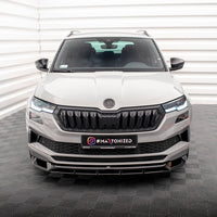 Maxton Design - FRONT SPLITTER SKODA KAROQ SPORTLINE MK1 FACELIFT