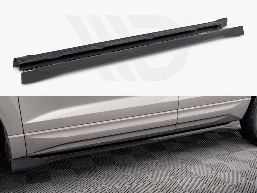 Maxton Design - SIDE SKIRTS DIFFUSERS SKODA KAROQ SPORTLINE MK1