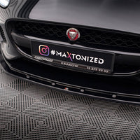 Maxton Design - FRONT SPLITTER V.1 JAGUAR F-TYPE MK1 FACELIFT