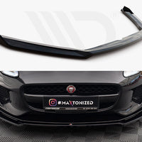 Maxton Design - FRONT SPLITTER V.2 JAGUAR F-TYPE MK1 FACELIFT