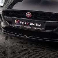 Maxton Design - FRONT SPLITTER V.2 JAGUAR F-TYPE MK1 FACELIFT