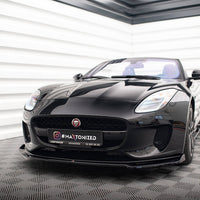 Maxton Design - FRONT SPLITTER V.2 JAGUAR F-TYPE MK1 FACELIFT