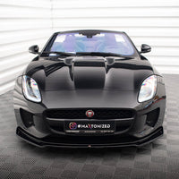 Maxton Design - FRONT SPLITTER V.2 JAGUAR F-TYPE MK1 FACELIFT