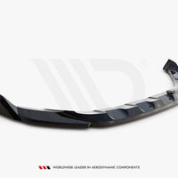Maxton Design - FRONT SPLITTER V.2 VOLKSWAGEN T-ROC R MK1 FACELIFT (2021-)