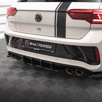 Maxton Design - STREET PRO REAR DIFFUSER VOLKSWAGEN T-ROC R MK1 FACELIFT