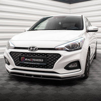 Maxton Design - FRONT SPLITTER FRONT SPLITTER V.1 HYUNDAI I20 MK2 FACELIFT