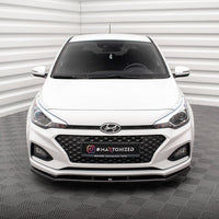 Maxton Design - FRONT SPLITTER FRONT SPLITTER V.1 HYUNDAI I20 MK2 FACELIFT