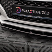 Maxton Design - FRONT SPLITTER FRONT SPLITTER V.1 HYUNDAI I20 MK2 FACELIFT