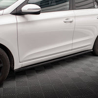 Maxton Design - SIDE SKIRTS DIFFUSERS HYUNDAI I20 MK2 FACELIFT