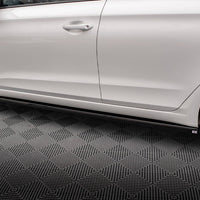 Maxton Design - SIDE SKIRTS DIFFUSERS HYUNDAI I20 MK2 FACELIFT