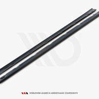 Maxton Design - SIDE SKIRTS DIFFUSERS HYUNDAI I20 MK2 FACELIFT