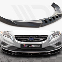 Maxton Design - FRONT SPLITTER FRONT SPLITTER V.1 VOLVO S60 R-DESIGN MK2