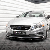 Maxton Design - FRONT SPLITTER FRONT SPLITTER V.1 VOLVO S60 R-DESIGN MK2