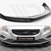 Maxton Design - FRONT SPLITTER FRONT SPLITTER V.2 VOLVO S60 R-DESIGN MK2