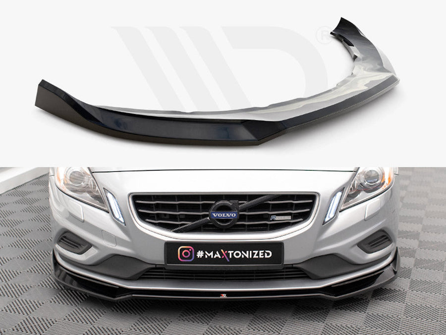 Maxton Design - FRONT SPLITTER FRONT SPLITTER V.2 VOLVO S60 R-DESIGN MK2