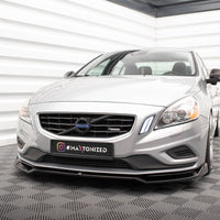 Maxton Design - FRONT SPLITTER FRONT SPLITTER V.2 VOLVO S60 R-DESIGN MK2