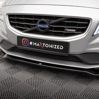 Maxton Design - FRONT SPLITTER FRONT SPLITTER V.2 VOLVO S60 R-DESIGN MK2