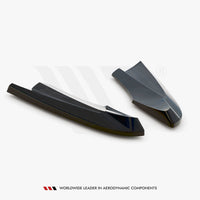 Maxton Design - REAR SIDE SPLITTERS VOLVO S60 R-DESIGN MK2