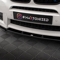 Maxton Design - FRONT SPLITTER BMW X3 M-PACK F25