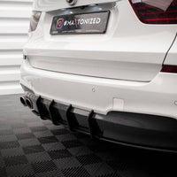 Maxton Design - STREET PRO REAR DIFFUSER BMW X3 M-PACK F25