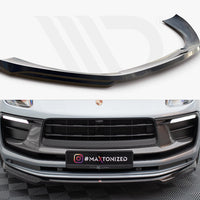 Maxton Design - FRONT SPLITTER PORSCHE MACAN MK1 FACELIFT 2