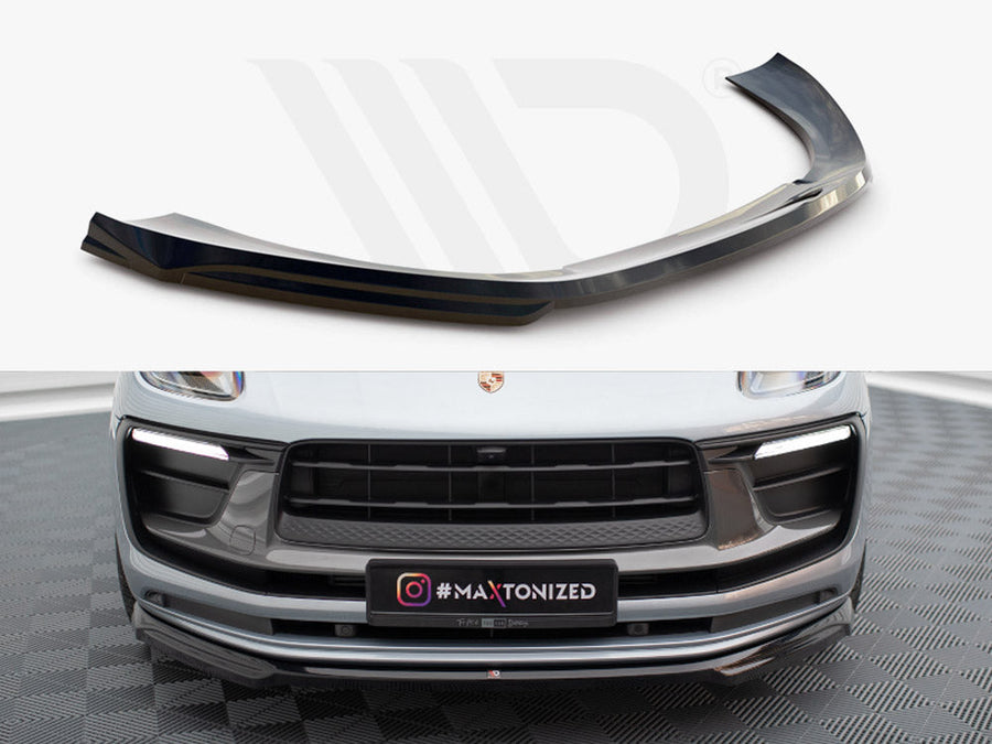 Maxton Design - FRONT SPLITTER PORSCHE MACAN MK1 FACELIFT 2