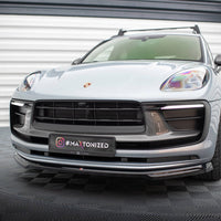 Maxton Design - FRONT SPLITTER PORSCHE MACAN MK1 FACELIFT 2