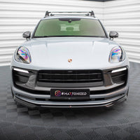 Maxton Design - FRONT SPLITTER PORSCHE MACAN MK1 FACELIFT 2