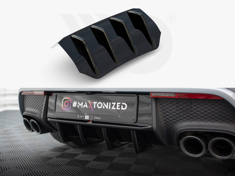 Maxton Design - REAR VALANCE PORSCHE MACAN MK1 FACELIFT 2