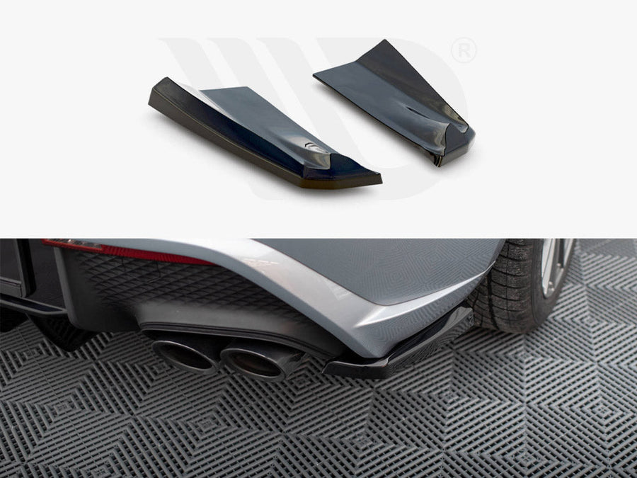 Maxton Design - REAR SIDE SPLITTERS PORSCHE MACAN MK1 FACELIFT