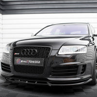 Maxton Design - FRONT SPLITTER V.2 AUDI RS6 AVANT C6