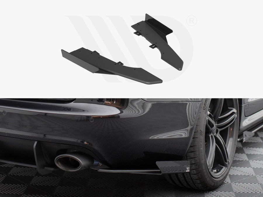 Maxton Design - STREET PRO REAR SIDE SPLITTERS + FLAPS AUDI RS6 AVANT C6