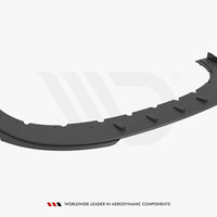Maxton Design - STREET PRO FRONT SPLITTER + FLAPS AUDI RS6 AVANT C6