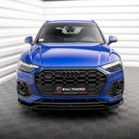 Maxton Design - FRONT SPLITTER V.1 AUDI SQ5 / Q5 S-LINE SUV / SPORTBACK MK2 FACELIFT