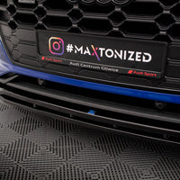 Maxton Design - FRONT SPLITTER V.1 AUDI SQ5 / Q5 S-LINE SUV / SPORTBACK MK2 FACELIFT